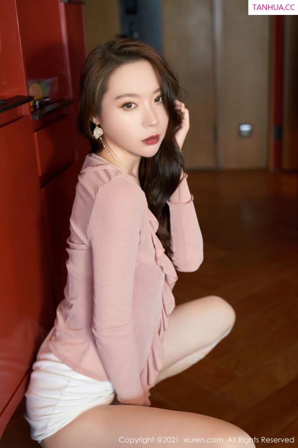梦心玥  匀称美人梦心月 精致动人镂空内衣第12张图片